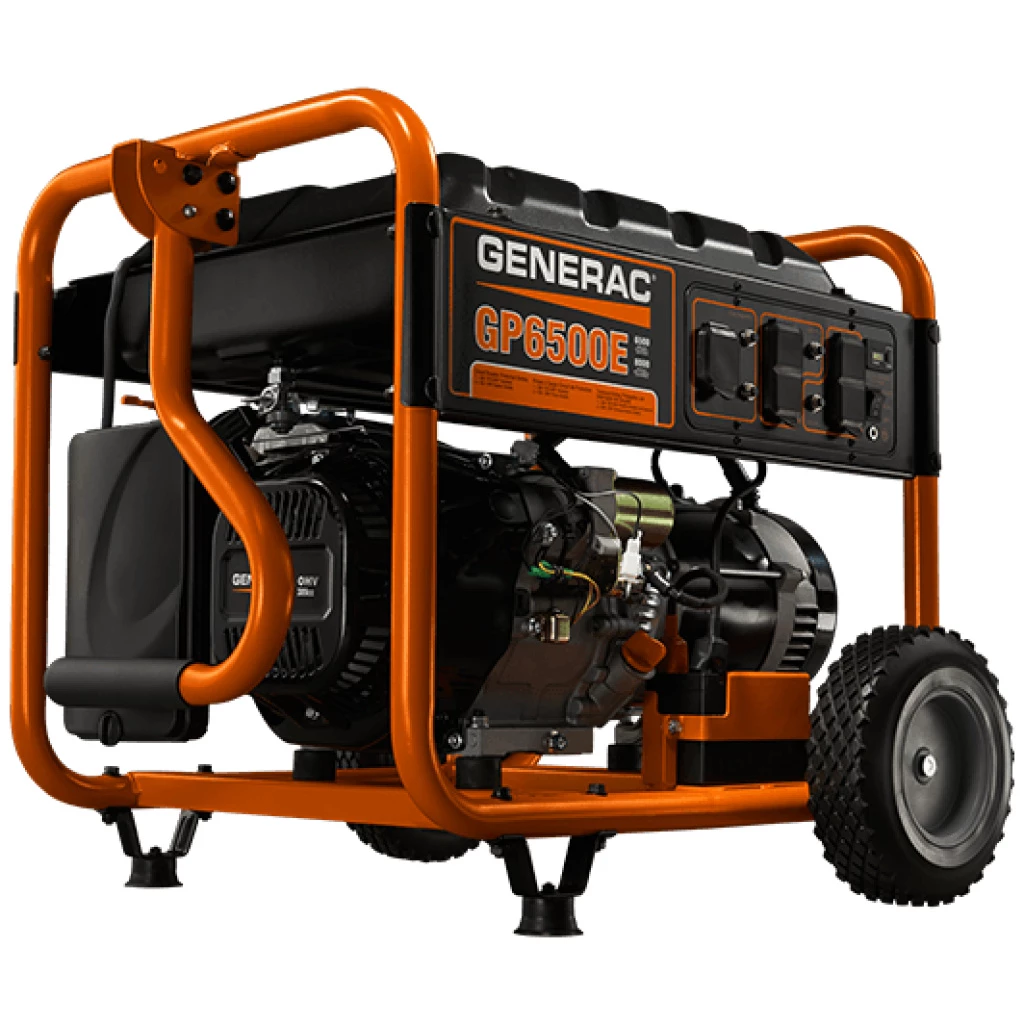 GENERAC GP Series 6500E Portable Generator #7682 3 GENERAC GP Series 6500E Portable Generator #7682