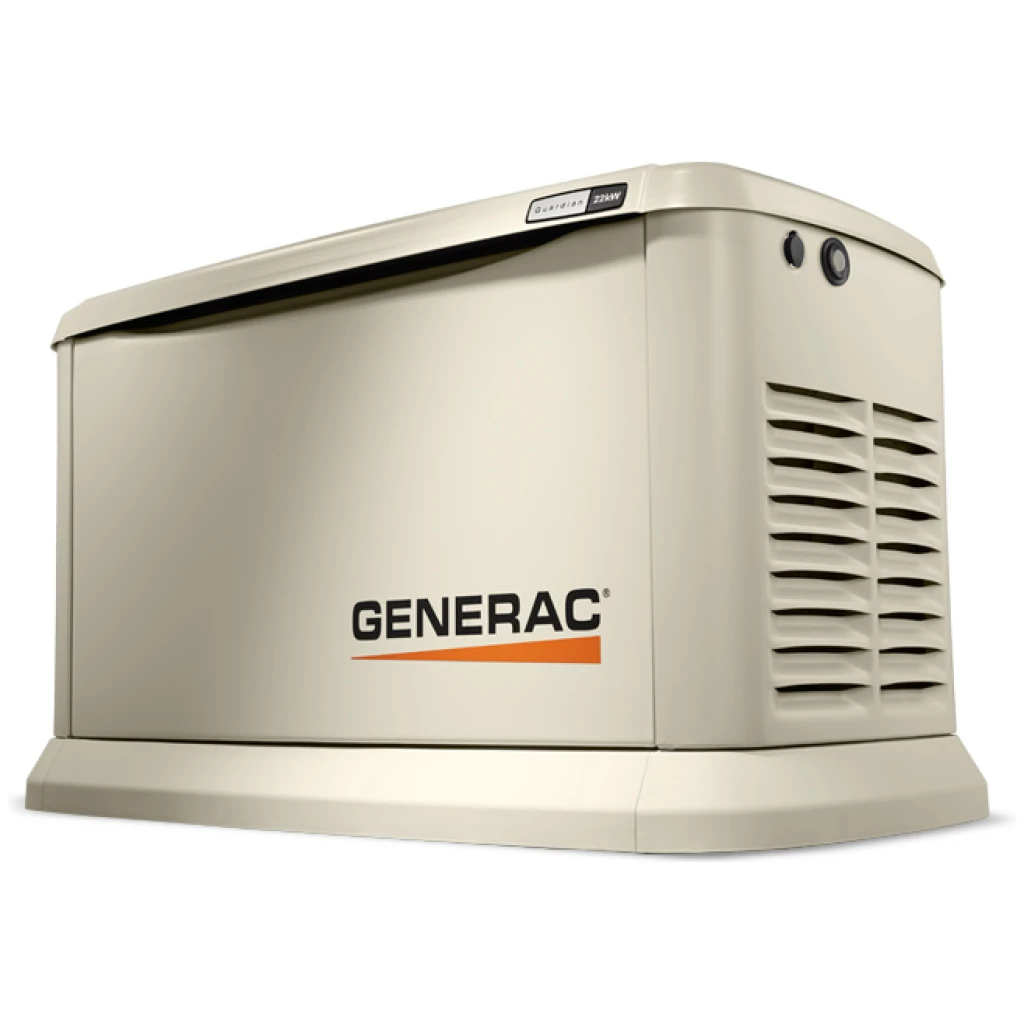 GENERAC Guardian 22kW Home Standby Generator W/WiFi + 200ASE Transfer Switch 3 GENERAC Guardian 22kW Home Standby Generator W/WiFi + 200ASE Transfer Switch